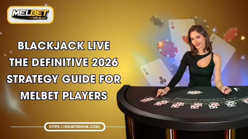 Blackjack LIVE at MELBET - Rules, Odds, and Winning Tactics